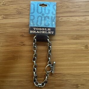 Dogs Rock Toggle Bracelet